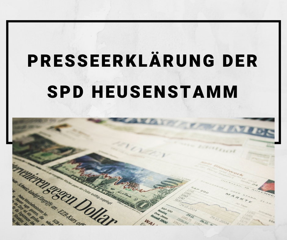 Bild Presseeklärung SPD Heusenstamm sw
